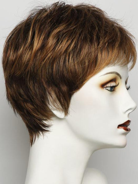 WINNER AVERAGE-Women's Wigs-RAQUEL WELCH-R3329S+ GLAZED AUBURN-SIN CITY WIGS