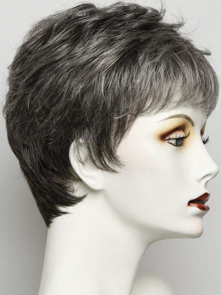 WINNER AVERAGE-Women's Wigs-RAQUEL WELCH-R511G GRADIENT CHARCOAL-SIN CITY WIGS