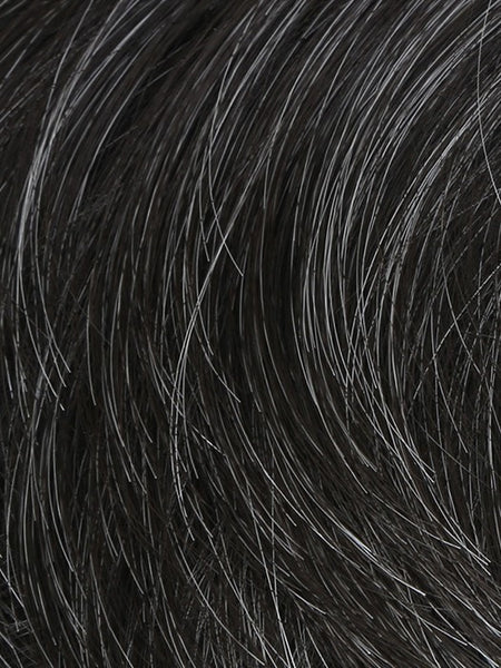 EDGE-Men's Wigs-HIM-M280S | Darkest Brown With 20% Grey Blend-SIN CITY WIGS
