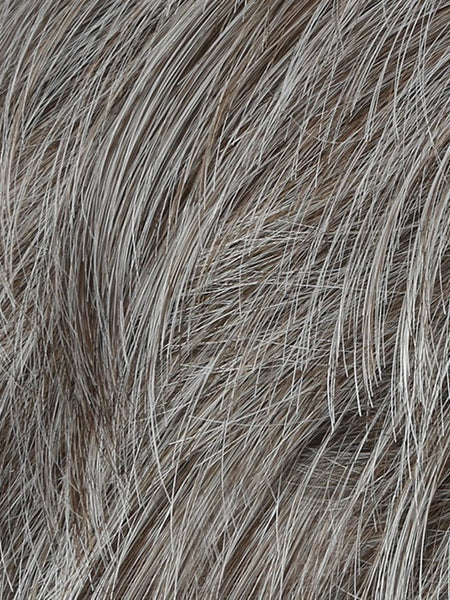 EDGE-Men's Wigs-HIM-M38S | Light Ash Blonde With 50% Grey Blend-SIN CITY WIGS