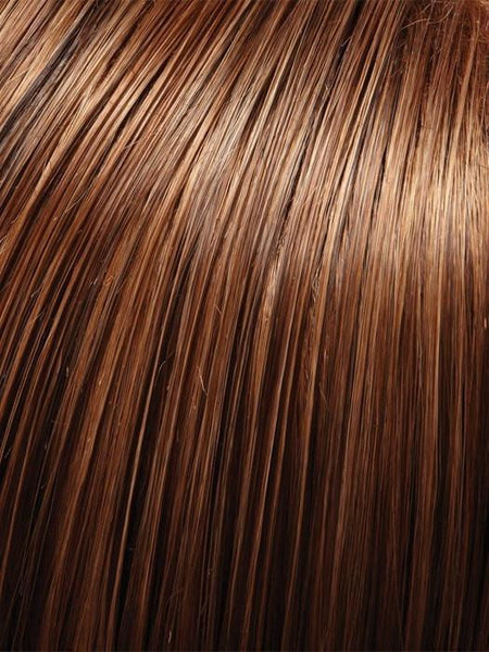 GABRIELLE PETITE-Women's Wigs-JON RENAU-4/27/30 | Dark Brown, Light Red-Gold Blonde and Red-Gold Blend-SIN CITY WIGS