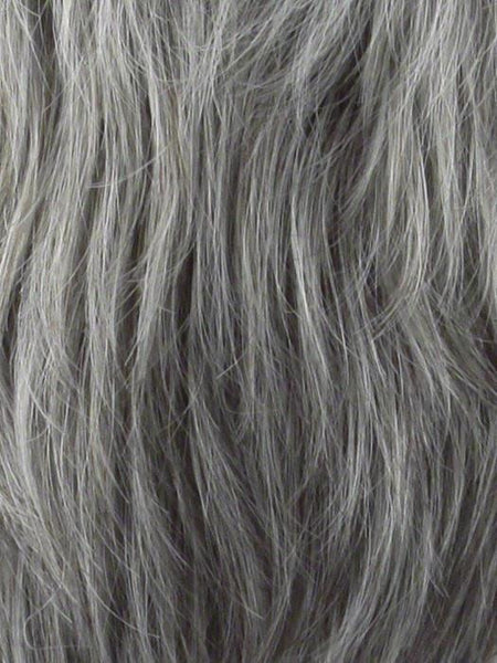 GABRIELLE PETITE-Women's Wigs-JON RENAU-56F51 OYSTER | Light Grey with 20% Medium Brown Front, graduating to Grey with 30% Medium Brown Nape-SIN CITY WIGS