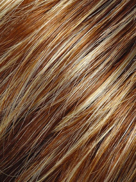 GABRIELLE PETITE-Women's Wigs-JON RENAU-FS26/31 | Medium Red-Gold Brown and Light Gold Blonde Blend with LT Gold Blonde Bold Highlights-SIN CITY WIGS