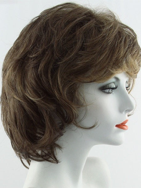 SALSA-Women's Wigs-RAQUEL WELCH-R9F26 MOCHA FOIL-SIN CITY WIGS