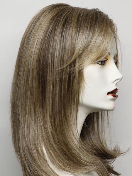 SPOTLIGHT ELITE-Women's Wigs-RAQUEL WELCH-RL12/22SS SHADED CAPPUCCINO-SIN CITY WIGS