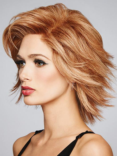 STUNNER *Human Hair Wig*-Women's Wigs-RAQUEL WELCH-R4HH Chestnut Brown-SIN CITY WIGS