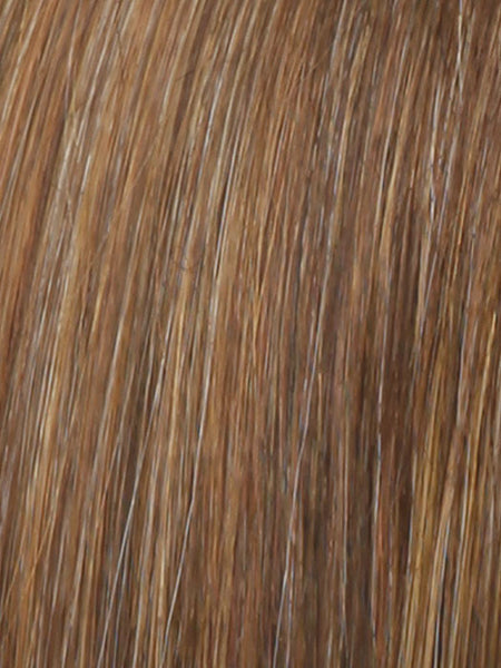 STUNNER *Human Hair Wig*-Women's Wigs-RAQUEL WELCH-R3025S+ Glazed Cinnamon-SIN CITY WIGS